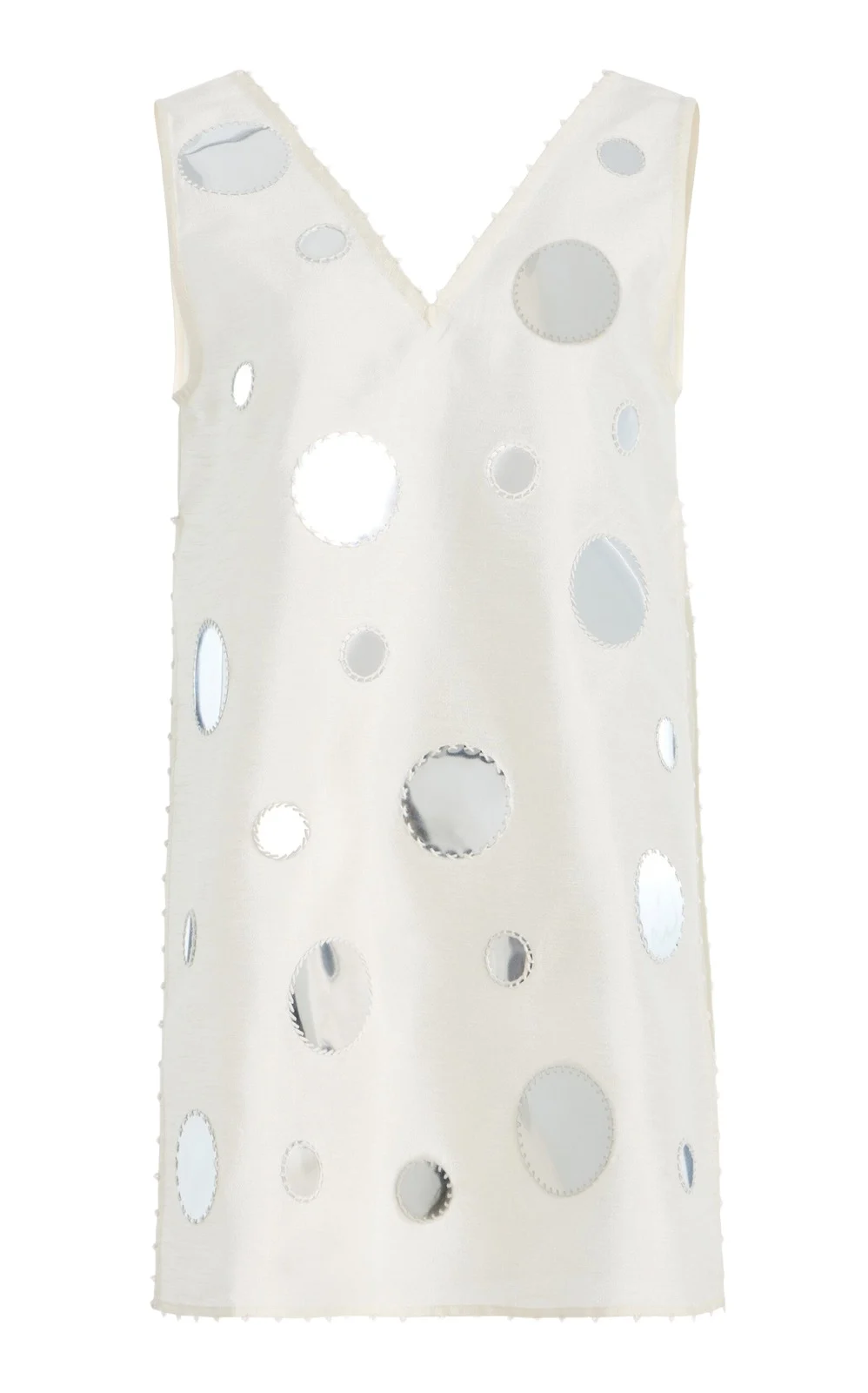 CHAN LUU Exclusive La Isla Sequined Dupioni Tunic