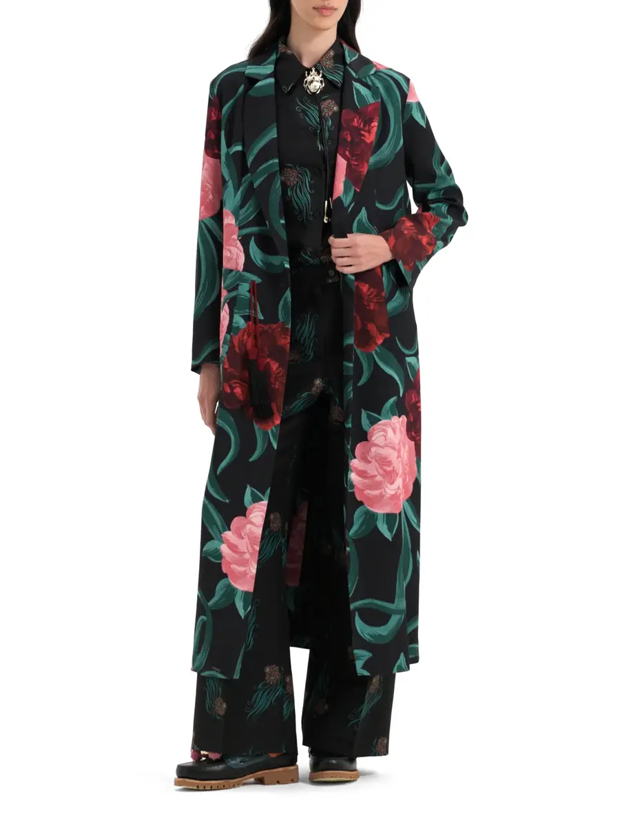 La DoubleJ Sablé Satin Duster Coat | Thumbnail 4