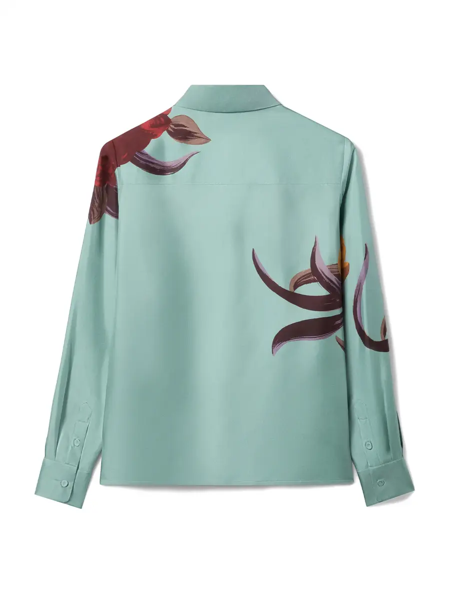 La DoubleJ Silk Twill Boy Shirt | Thumbnail 2 La DoubleJ Silk Twill Boy Shirt | Thumbnail 2