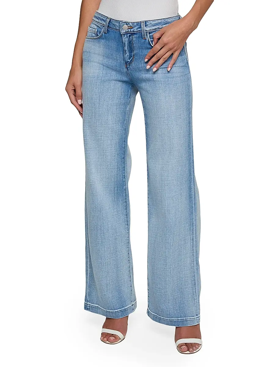 L'Agence Women's Joanne Low-Rise Wide-Leg Jeans | Thumbnail 3 L'Agence Women's Joanne Low-Rise Wide-Leg Jeans | Thumbnail 3