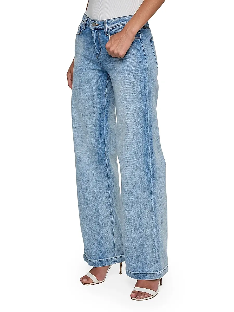 L'Agence Women's Joanne Low-Rise Wide-Leg Jeans | Thumbnail 4 L'Agence Women's Joanne Low-Rise Wide-Leg Jeans | Thumbnail 4