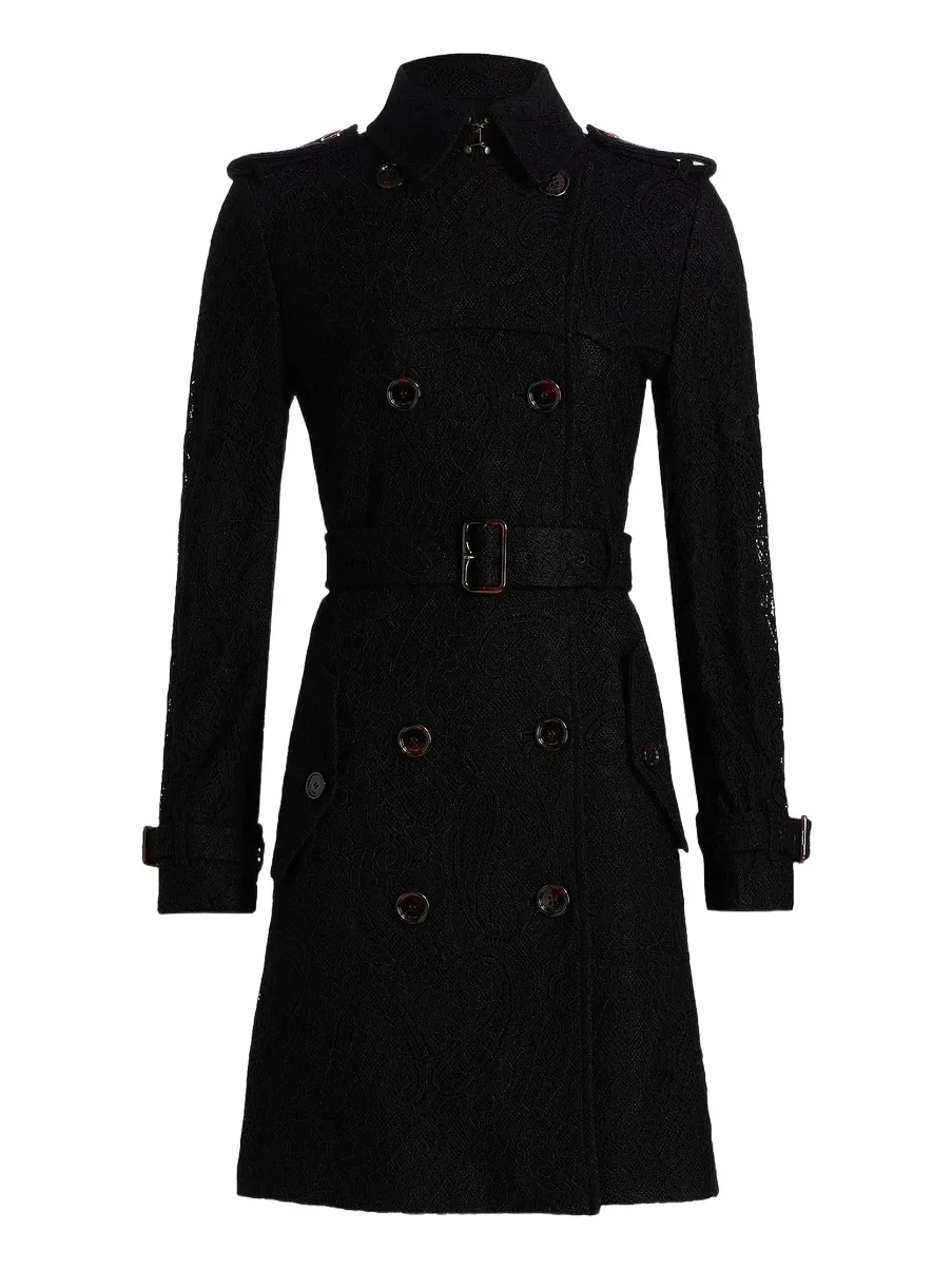 Women's Foxfield Paisley Lace Trench Coat