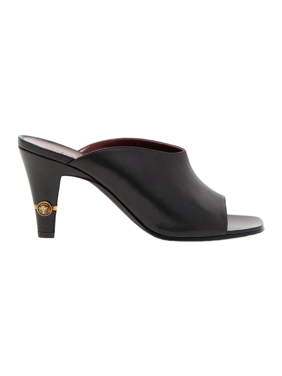 Women's 80MM Medusa Leather Mules