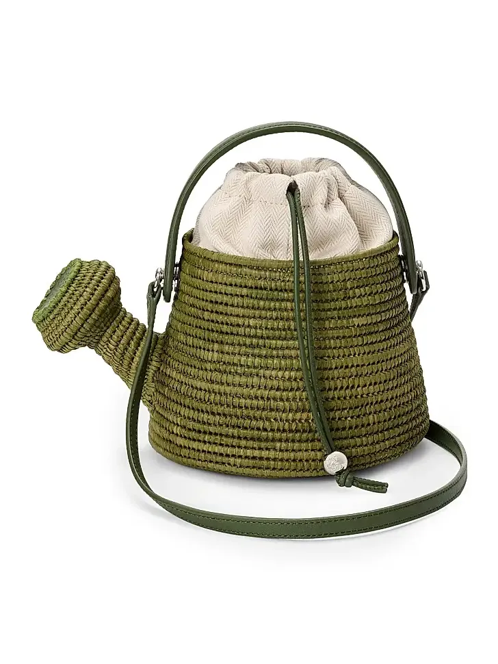 Women's x Paula's Ibiza Watering Can Raffia Bucket Bag Women's x Paula's Ibiza Watering Can Raffia Bucket Bag
