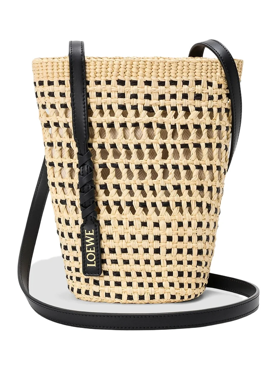 Women's x Paula's Ibiza Braided Raffia Bucket Bag Women's x Paula's Ibiza Braided Raffia Bucket Bag