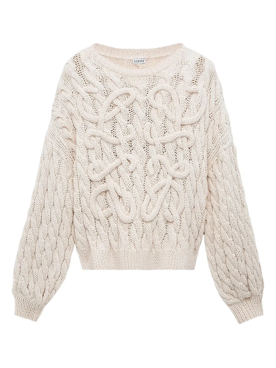 Women's x Paula's Ibiza Anagram Cotton-Wool Sweater Women's x Paula's Ibiza Anagram Cotton-Wool Sweater