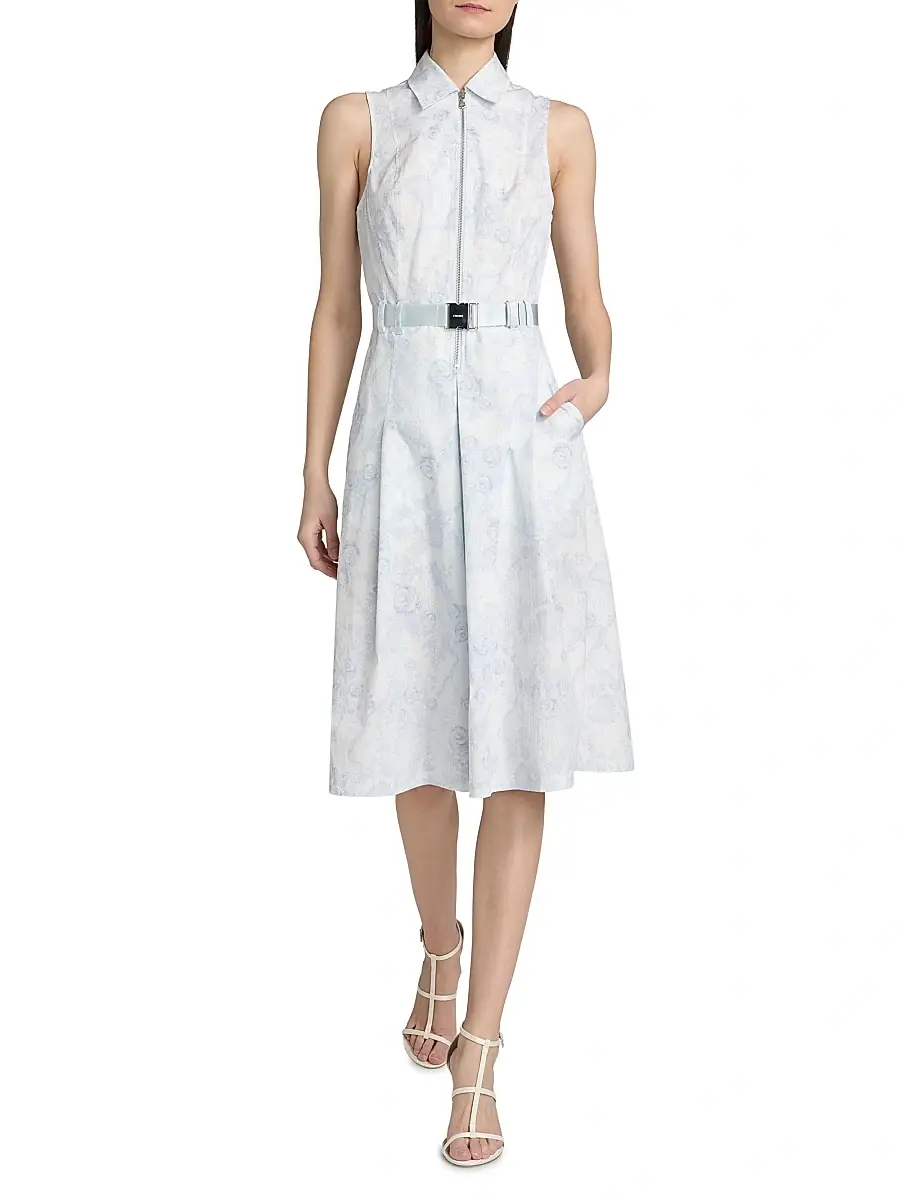 L'Agence Women's Kylo Belted Midi-Shirtdress | Thumbnail 2 L'Agence Women's Kylo Belted Midi-Shirtdress | Thumbnail 2