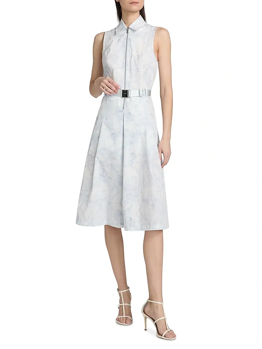 L'Agence Women's Kylo Belted Midi-Shirtdress | Thumbnail 3 L'Agence Women's Kylo Belted Midi-Shirtdress | Thumbnail 3