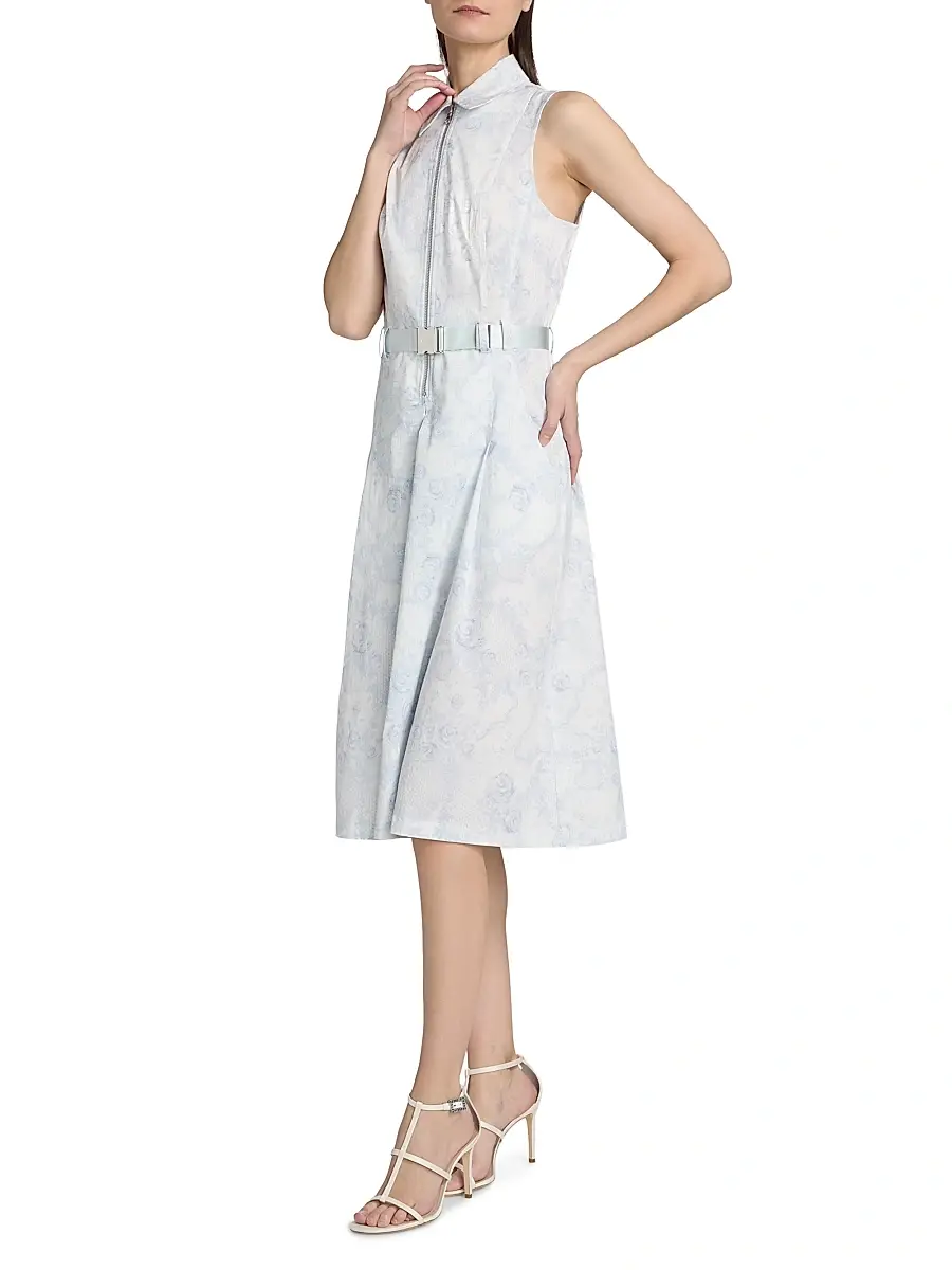 L'Agence Women's Kylo Belted Midi-Shirtdress | Thumbnail 4 L'Agence Women's Kylo Belted Midi-Shirtdress | Thumbnail 4