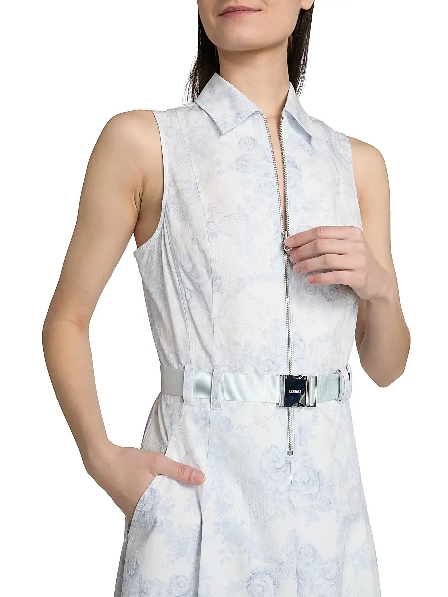 L'Agence Women's Kylo Belted Midi-Shirtdress | Thumbnail 6 L'Agence Women's Kylo Belted Midi-Shirtdress | Thumbnail 6
