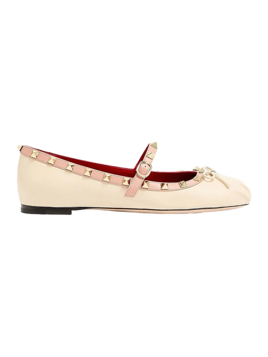 Women's Mary-Jane Rockstud Ballerinas Women's Mary-Jane Rockstud Ballerinas
