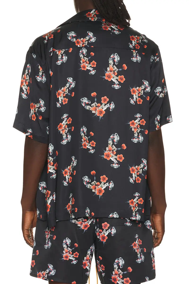 Rhude Turbo Floral Button-Up Shirt | Thumbnail 2
