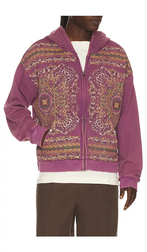 Found Motif Zip Up Hoodie | Thumbnail 5