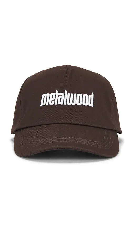 Metalwood Studio Metal Logo 5-Panel Hat | Thumbnail 3 Metalwood Studio Metal Logo 5-Panel Hat | Thumbnail 3