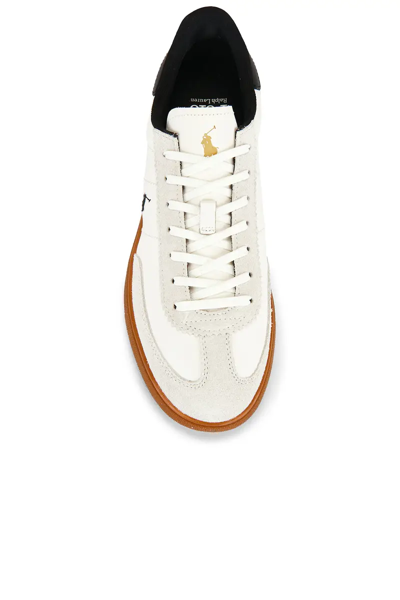 Polo Ralph Lauren Bedford Leather & Suede Low Top Sneaker | Thumbnail 4 Polo Ralph Lauren Bedford Leather & Suede Low Top Sneaker | Thumbnail 4