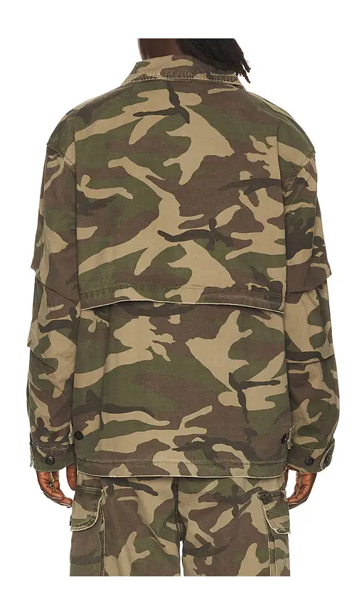 Found Camouflage Twill Utility Cargo Jacket | Thumbnail 6 Found Camouflage Twill Utility Cargo Jacket | Thumbnail 6