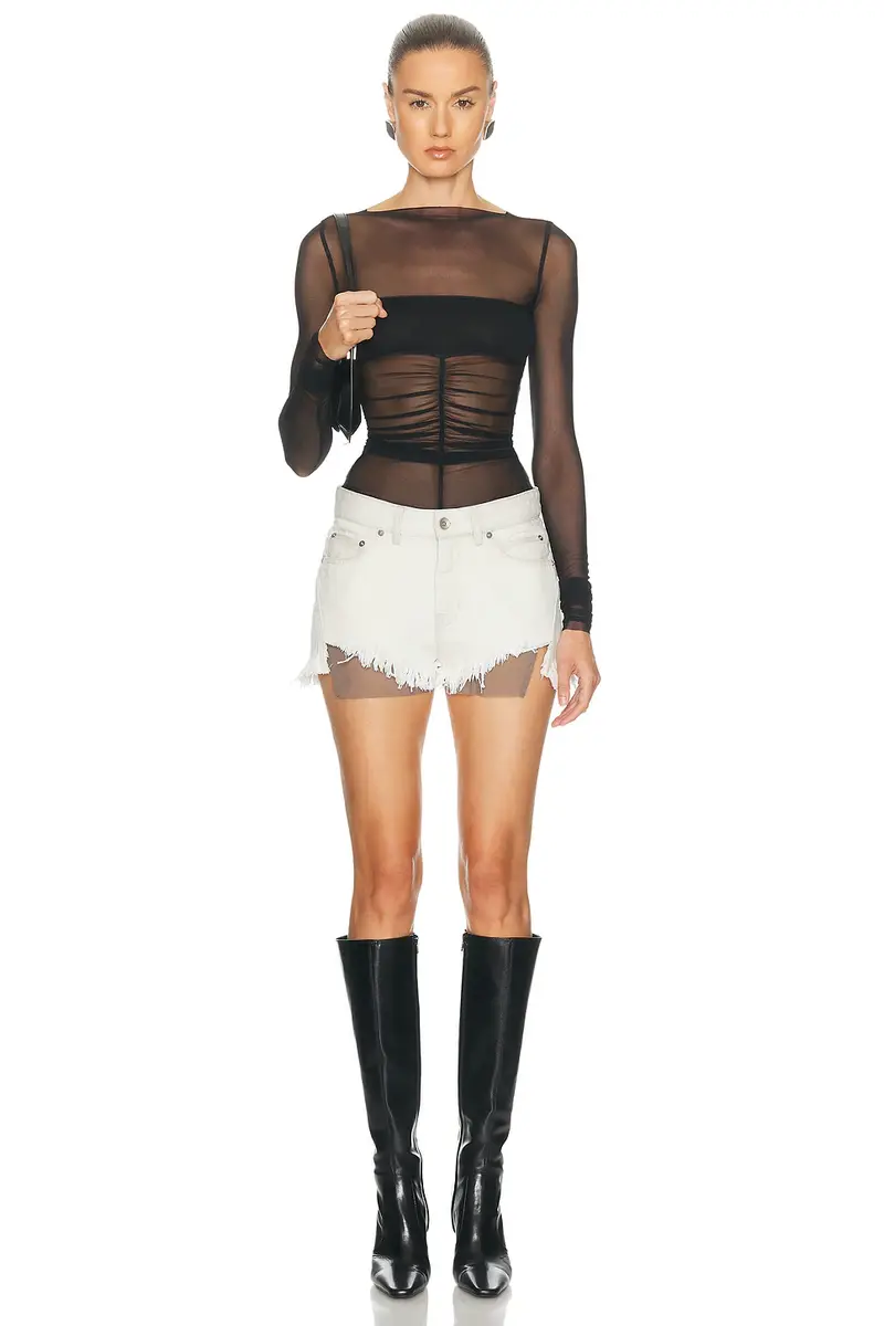 Rick Owens Bias Cutoff Short | Thumbnail 5 Rick Owens Bias Cutoff Short | Thumbnail 5
