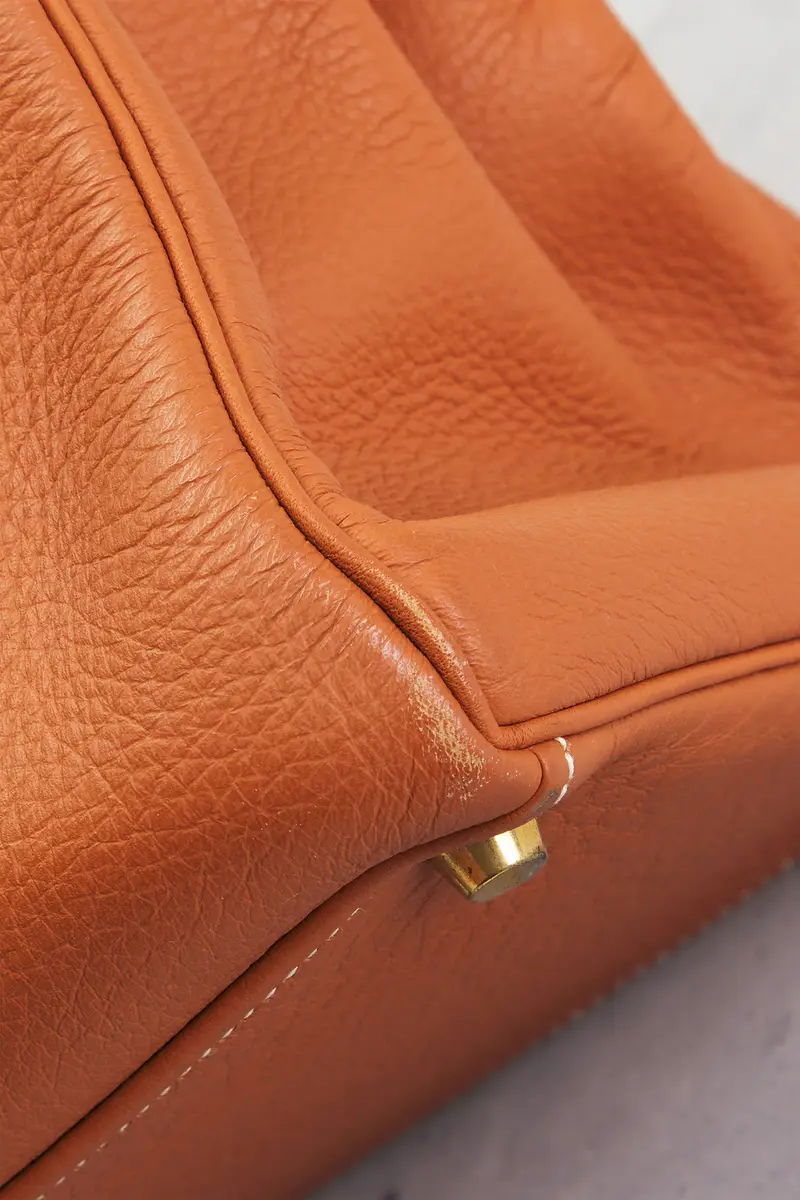 HERMÈS Taurillon Clemence Kelly 40 Handbag | Thumbnail 8 HERMÈS Taurillon Clemence Kelly 40 Handbag | Thumbnail 8