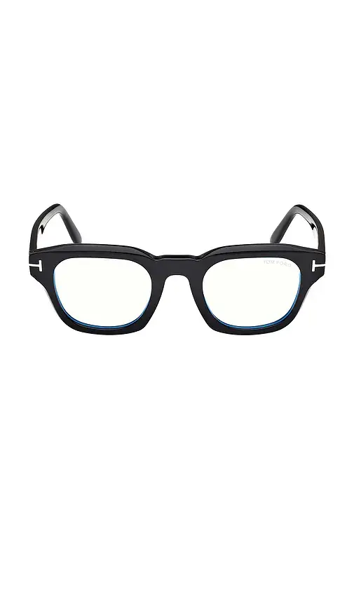 Tom Ford Blue Block Optical Square Acetate Glasses | Thumbnail 4