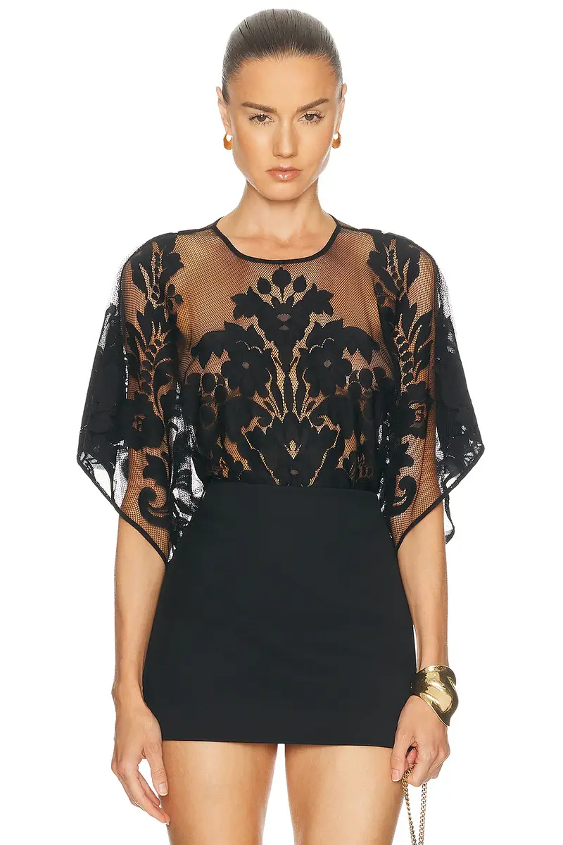 Norma Kamali Reverse Obie Bodysuit | Image 1 Norma Kamali Reverse Obie Bodysuit | Image 1