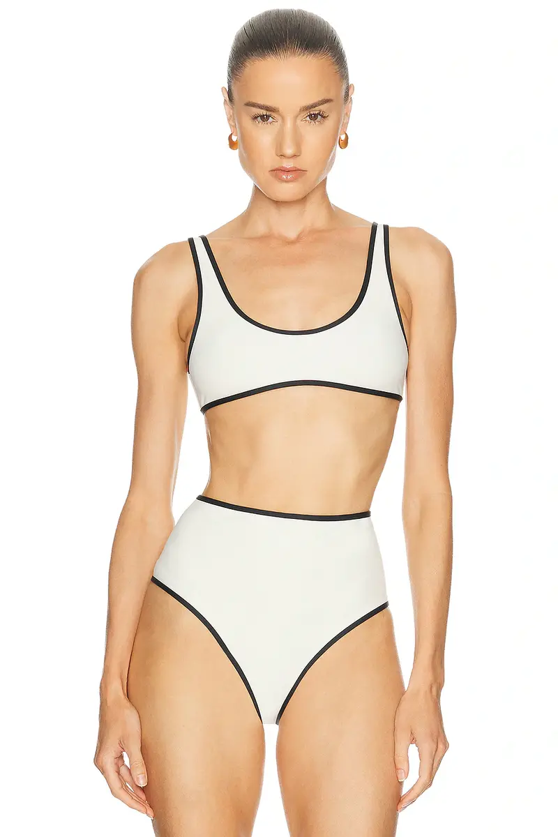 Kiki de Montparnasse Contraste Bikini Top | Image 1 Kiki de Montparnasse Contraste Bikini Top | Image 1