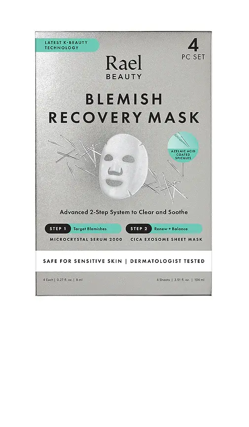 Rael Microcrystal Blemish Recovery Mask 4 Count. | Thumbnail 2 Rael Microcrystal Blemish Recovery Mask 4 Count. | Thumbnail 2