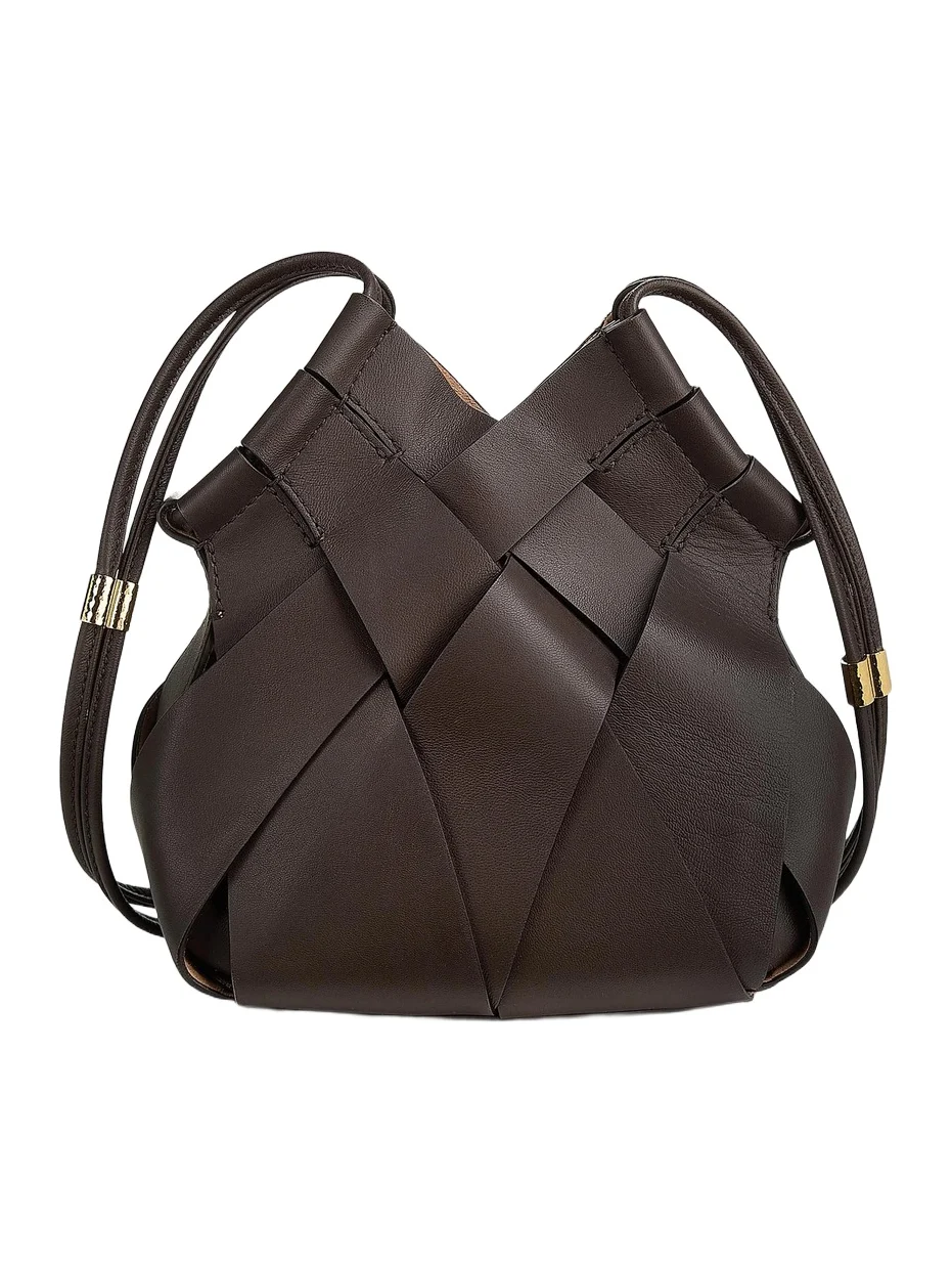 Women's Charlotte Woven Leather Crossbody Bag Women's Charlotte Woven Leather Crossbody Bag