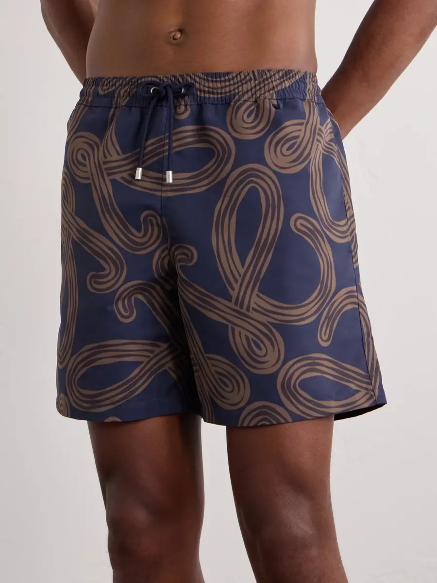 Loewe Paula's Ibiza Straight-Leg Mid-Length Printed Swim Shorts - Men | Thumbnail 2 Loewe Paula's Ibiza Straight-Leg Mid-Length Printed Swim Shorts - Men | Thumbnail 2