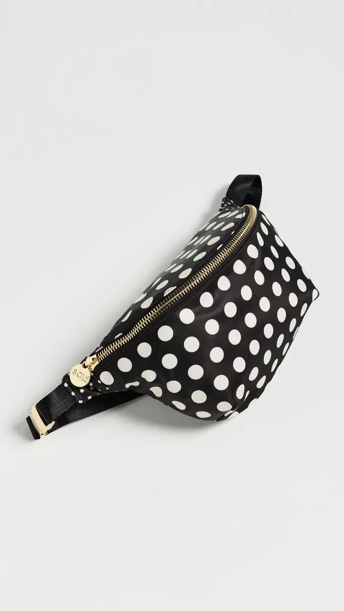 Stoney Clover Lane Jumbo Fanny Pack Small Dot Black Base One Size | Thumbnail 2 Stoney Clover Lane Jumbo Fanny Pack Small Dot Black Base One Size | Thumbnail 2