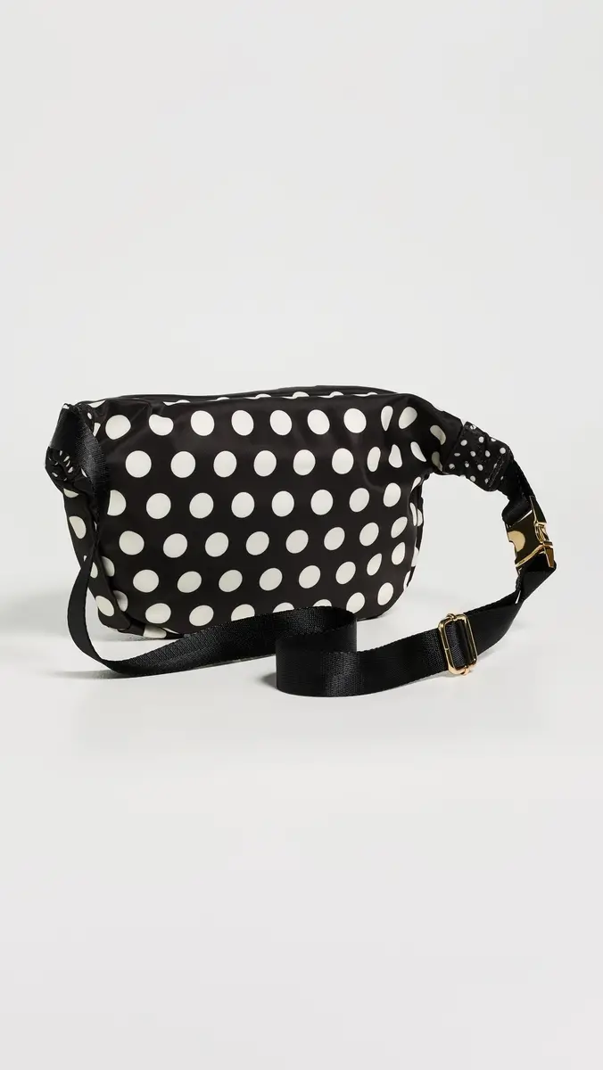 Stoney Clover Lane Jumbo Fanny Pack Small Dot Black Base One Size | Thumbnail 4 Stoney Clover Lane Jumbo Fanny Pack Small Dot Black Base One Size | Thumbnail 4
