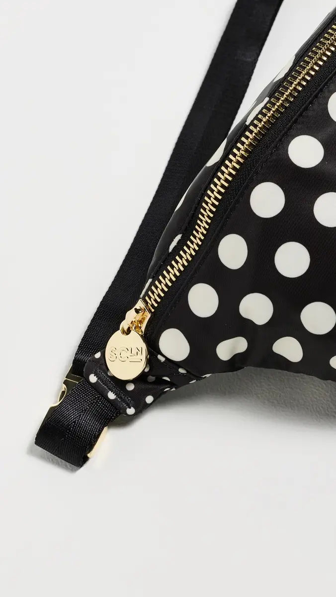 Stoney Clover Lane Jumbo Fanny Pack Small Dot Black Base One Size | Thumbnail 5 Stoney Clover Lane Jumbo Fanny Pack Small Dot Black Base One Size | Thumbnail 5
