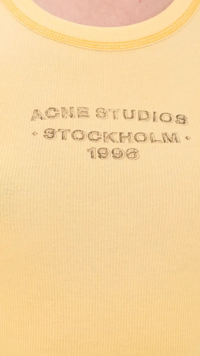 Acne Studios Sleeveless T-Shirt | Thumbnail 6 Acne Studios Sleeveless T-Shirt | Thumbnail 6