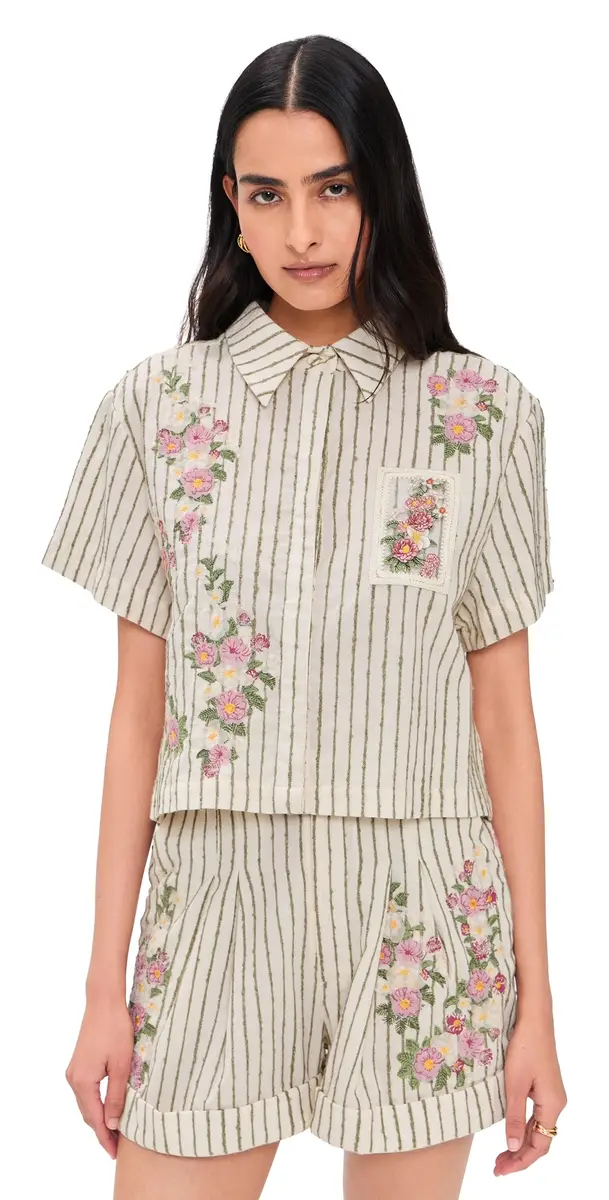 Agua by Agua Bendita Virtuosa Paraiso Shirt ulticolor | Image 1 Agua by Agua Bendita Virtuosa Paraiso Shirt ulticolor | Image 1