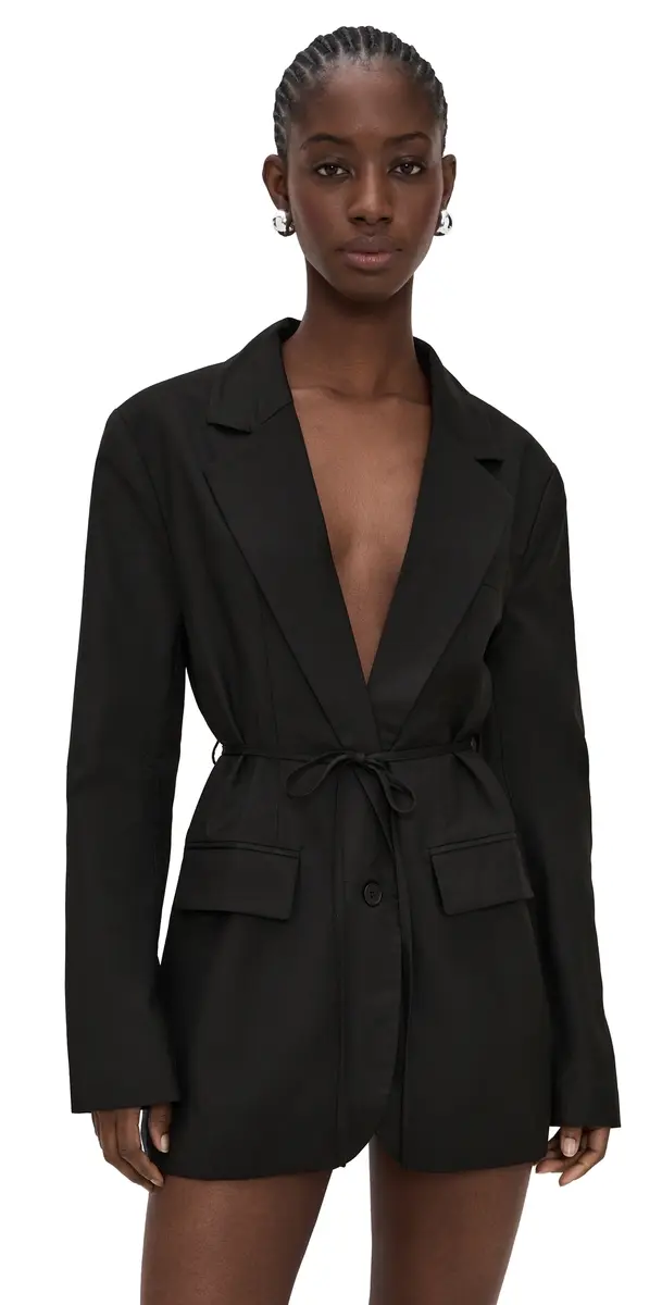 Lioness Olympia Blazer Dress Noir | Image 1 Lioness Olympia Blazer Dress Noir | Image 1