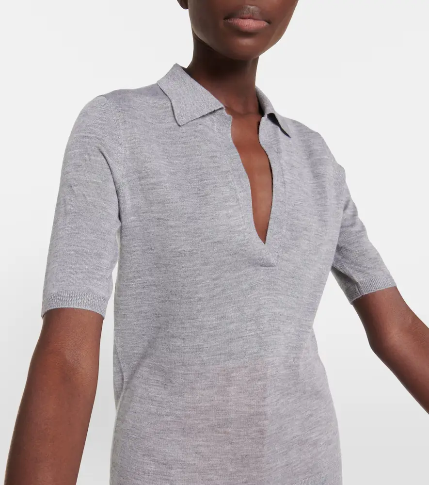 Gabriela Hearst Frank cashmere and silk T-shirt | Thumbnail 4
