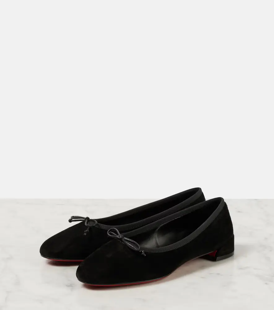 Christian Louboutin Sweetie Jane suede ballet flats | Thumbnail 4 Christian Louboutin Sweetie Jane suede ballet flats | Thumbnail 4