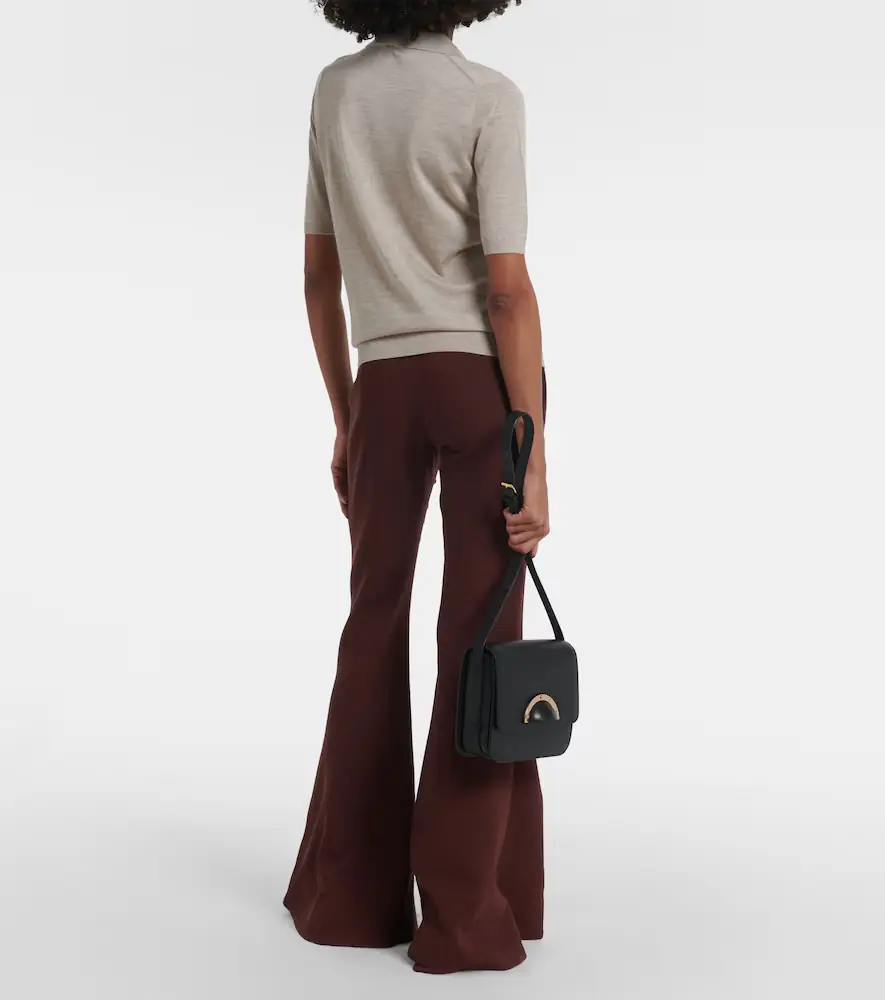 Gabriela Hearst Frank cashmere and silk polo sweater | Thumbnail 3