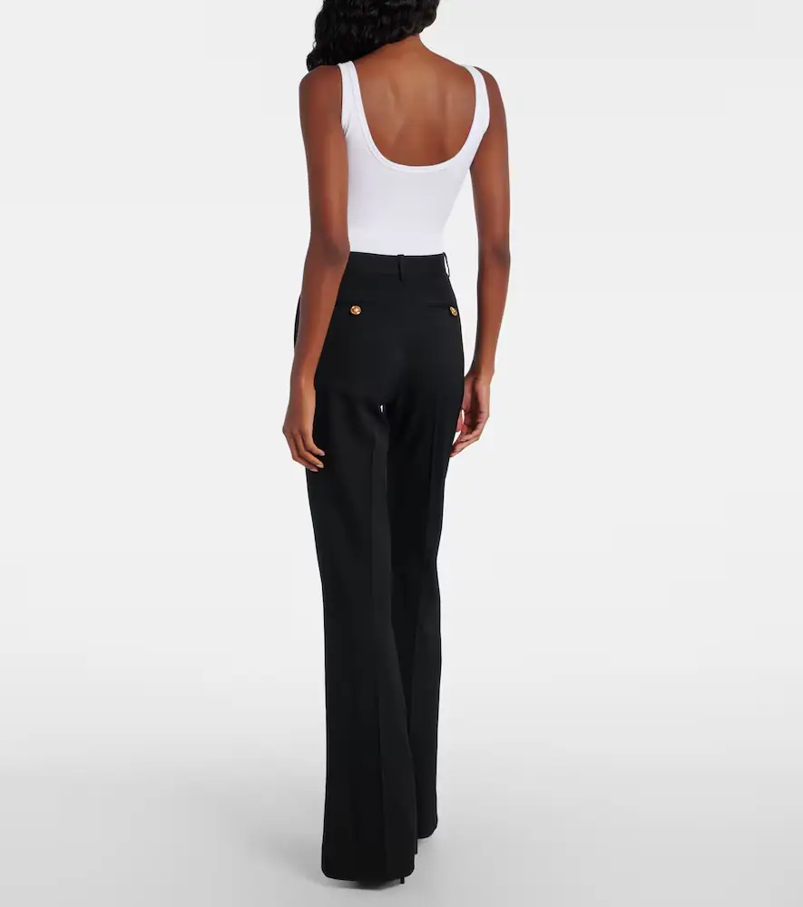 Versace Logo ribbed-knit body suit | Thumbnail 4 Versace Logo ribbed-knit body suit | Thumbnail 4