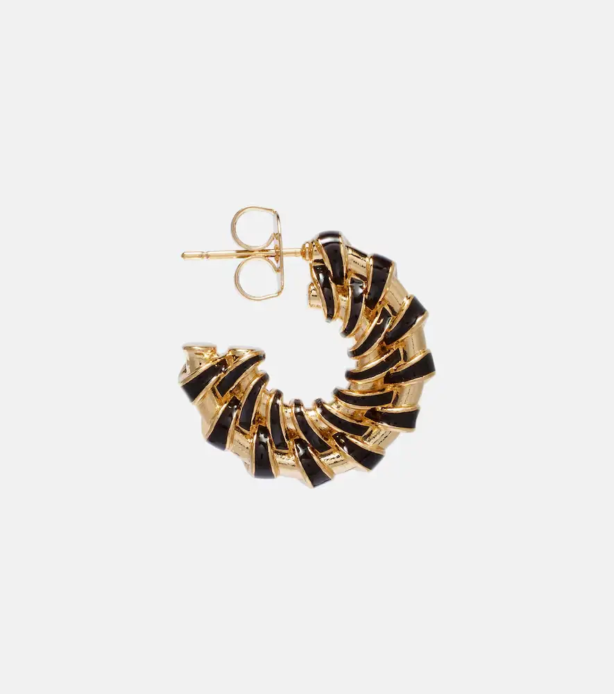 Zimmermann Loop gold-plated hoop earrings | Thumbnail 3