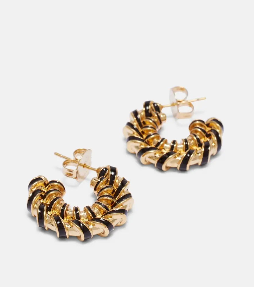 Zimmermann Loop gold-plated hoop earrings | Thumbnail 4