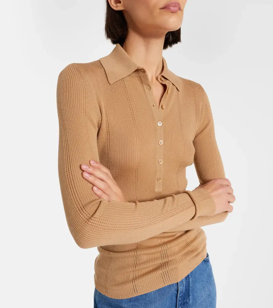 Gabriela Hearst Sophia wool polo sweater | Thumbnail 5 Gabriela Hearst Sophia wool polo sweater | Thumbnail 5