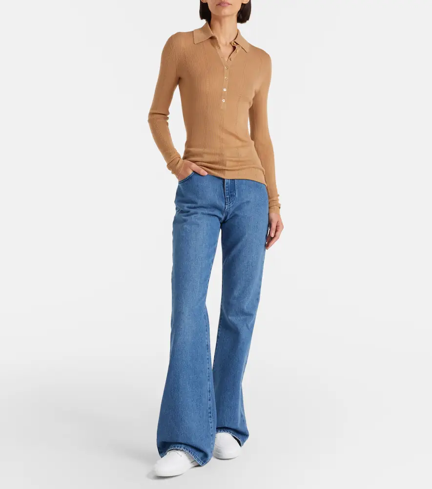 Gabriela Hearst Sophia wool polo sweater | Thumbnail 6 Gabriela Hearst Sophia wool polo sweater | Thumbnail 6