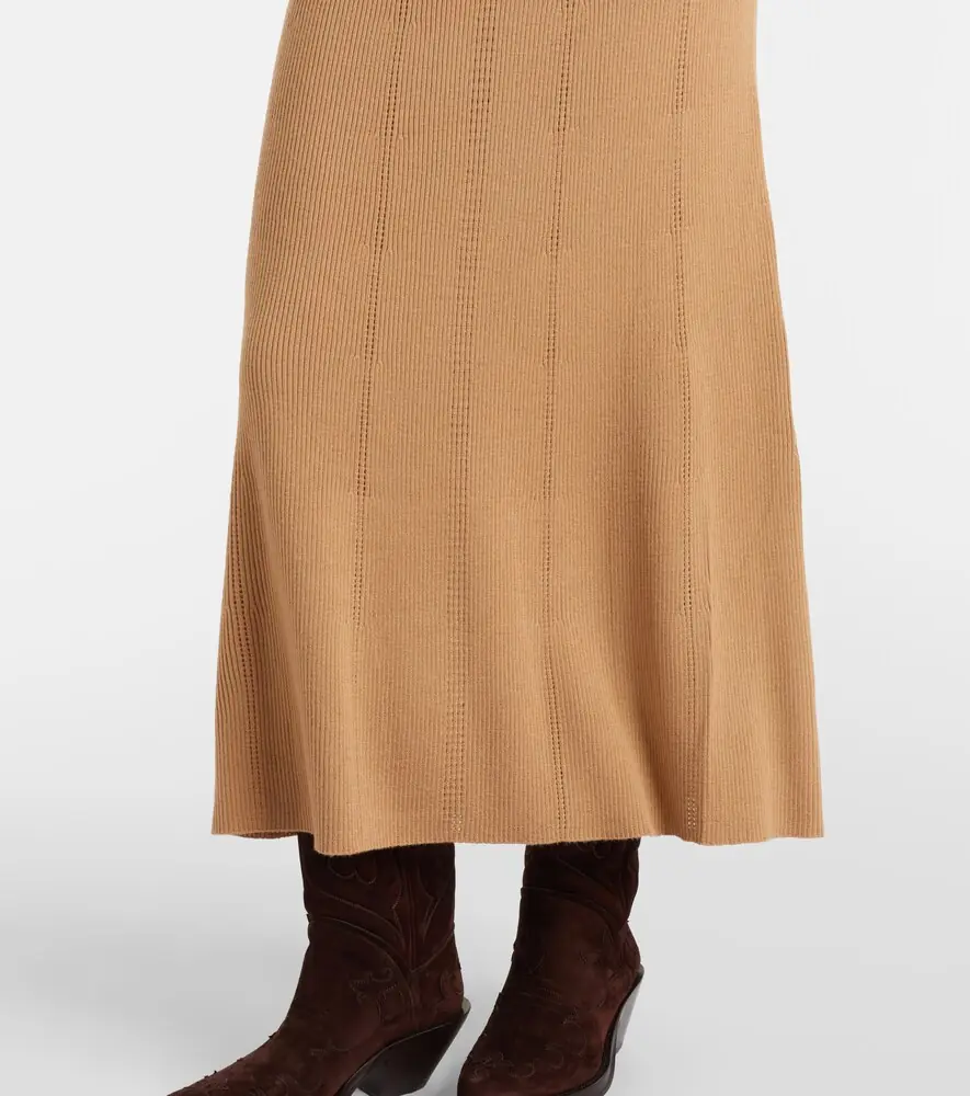 Gabriela Hearst Imagene belted wool midi dress | Thumbnail 4 Gabriela Hearst Imagene belted wool midi dress | Thumbnail 4