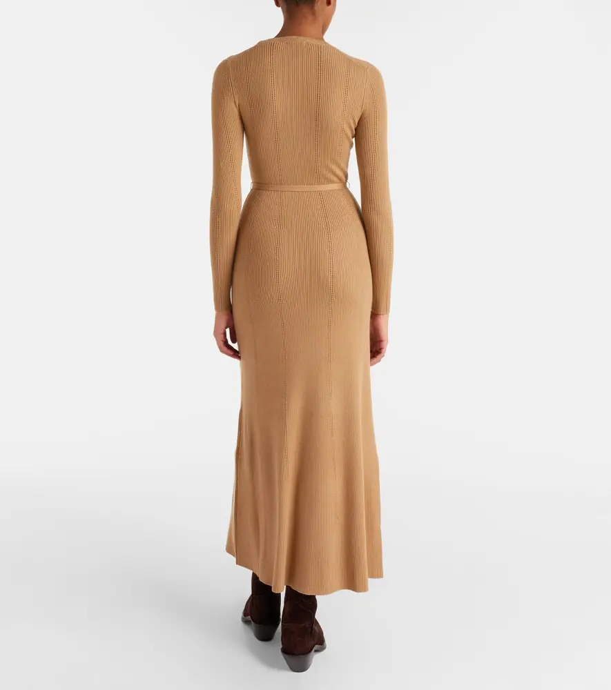 Gabriela Hearst Imagene belted wool midi dress | Thumbnail 5 Gabriela Hearst Imagene belted wool midi dress | Thumbnail 5