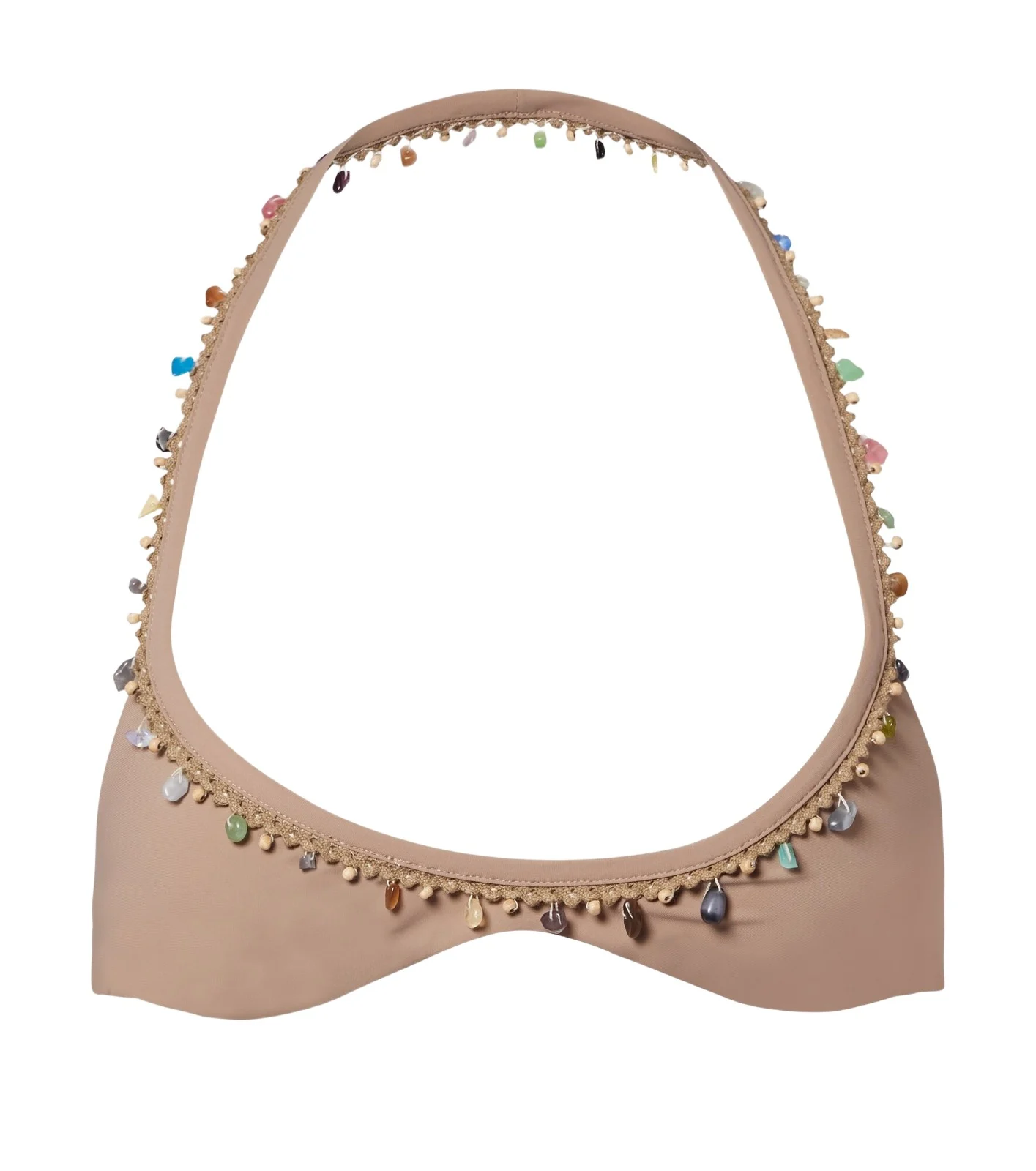 Beach Quartz Minuscule embellished bikini top Beach Quartz Minuscule embellished bikini top