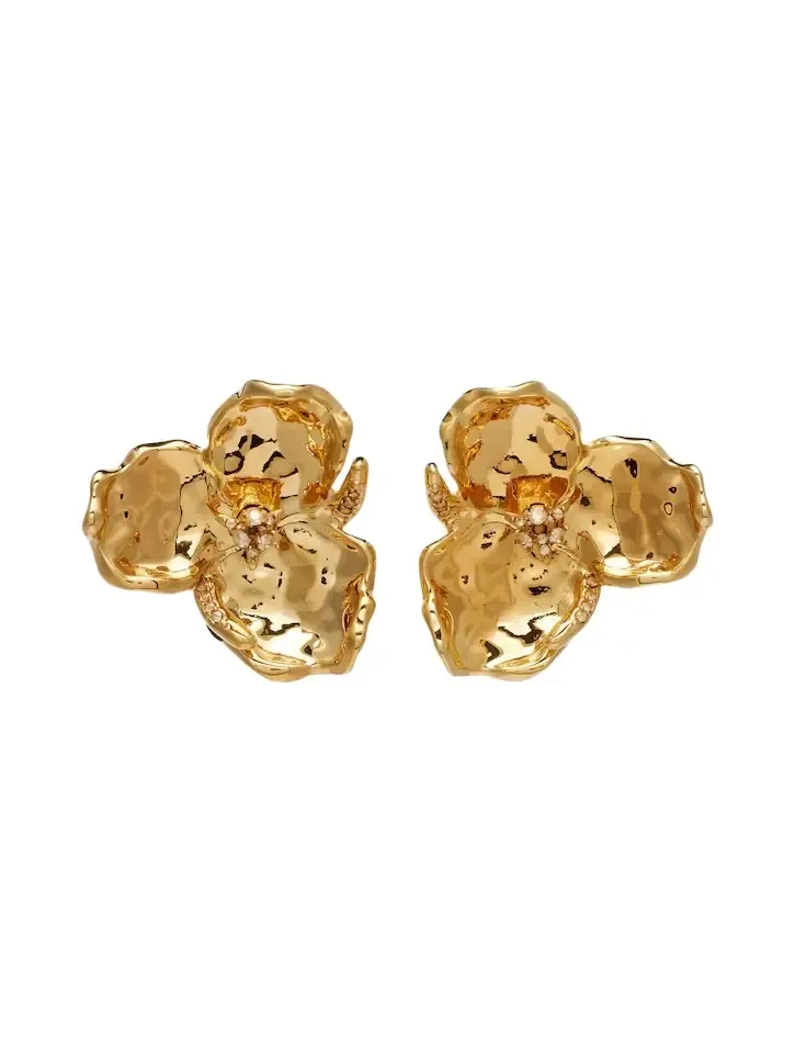 Blossom crystal-embellished earrings Blossom crystal-embellished earrings