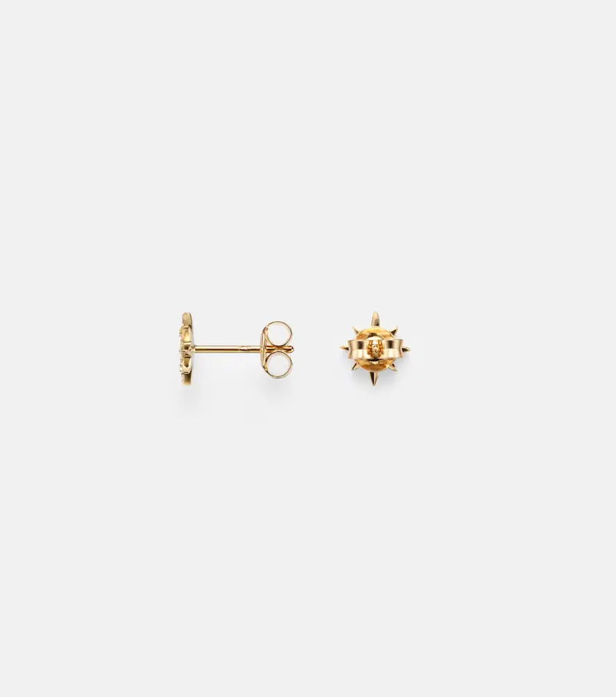 STONE AND STRAND Northern Star 10kt gold earrings with diamonds | Thumbnail 2 STONE AND STRAND Northern Star 10kt gold earrings with diamonds | Thumbnail 2