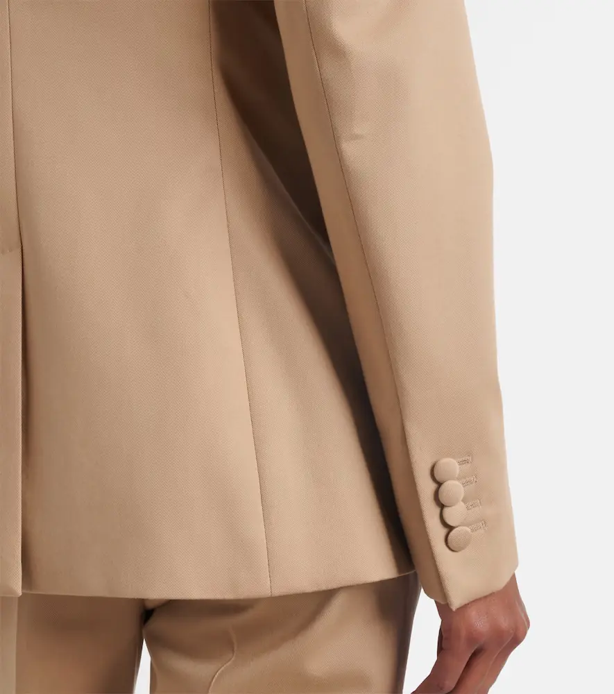 Gabriela Hearst Angela double-breasted cotton blazer | Thumbnail 5