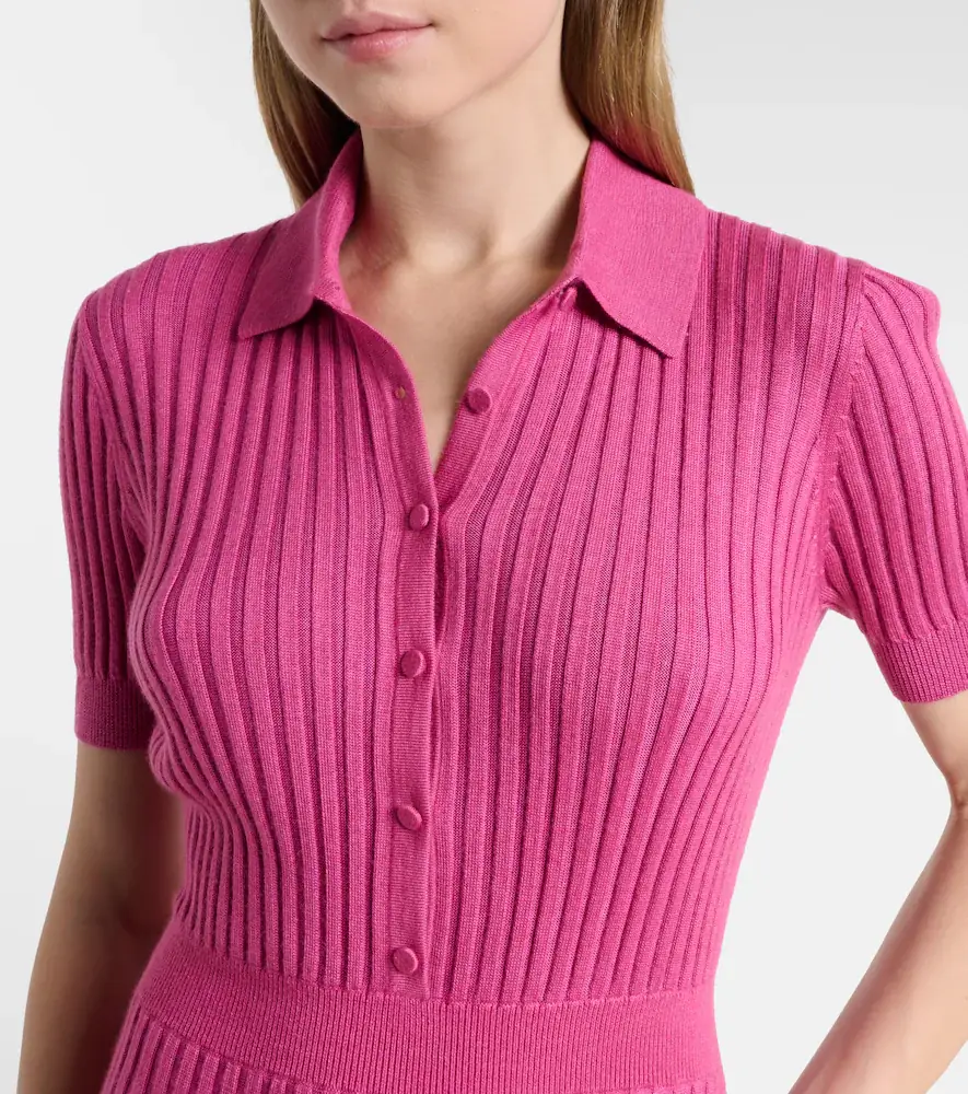 Gabriela Hearst Amor cashmere and silk midi dress | Thumbnail 3
