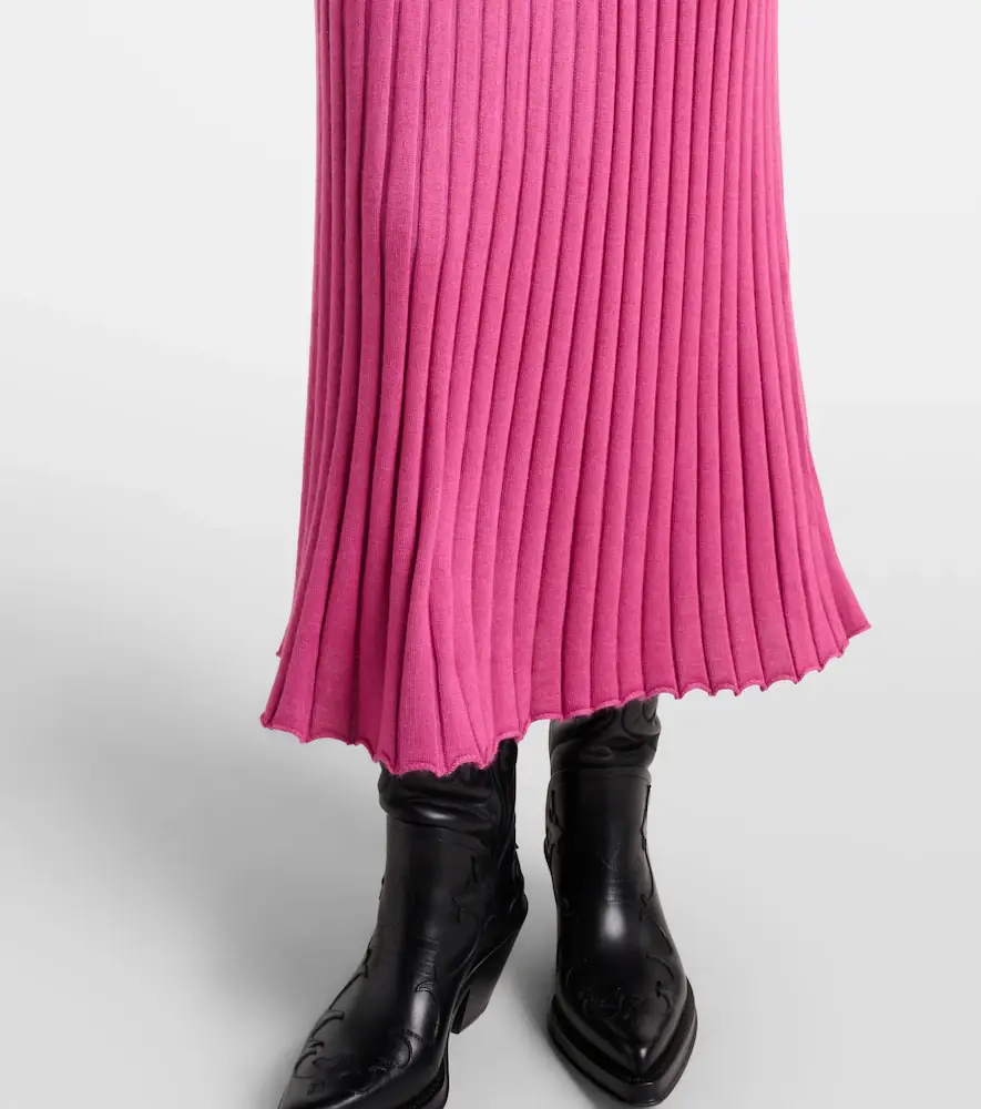 Gabriela Hearst Amor cashmere and silk midi dress | Thumbnail 4